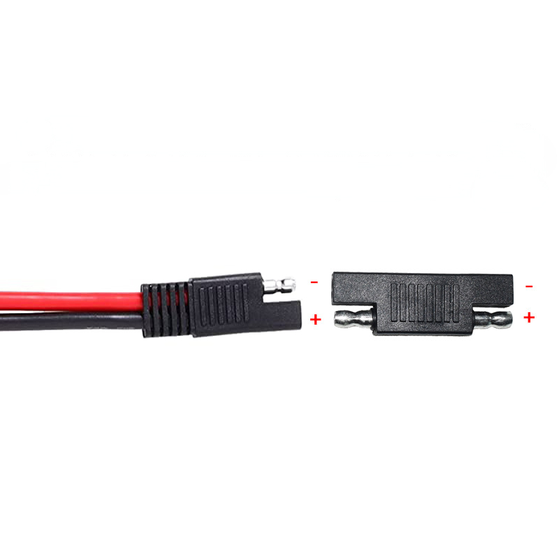 SAE Zu Weibliche Zigarette Leichter Kabel 14 AWG mit SAE Polarität Reverse Adapter Auto Ladegeräte Zigarette Leichter Zu SAE Kabel 30cm – Detail 2