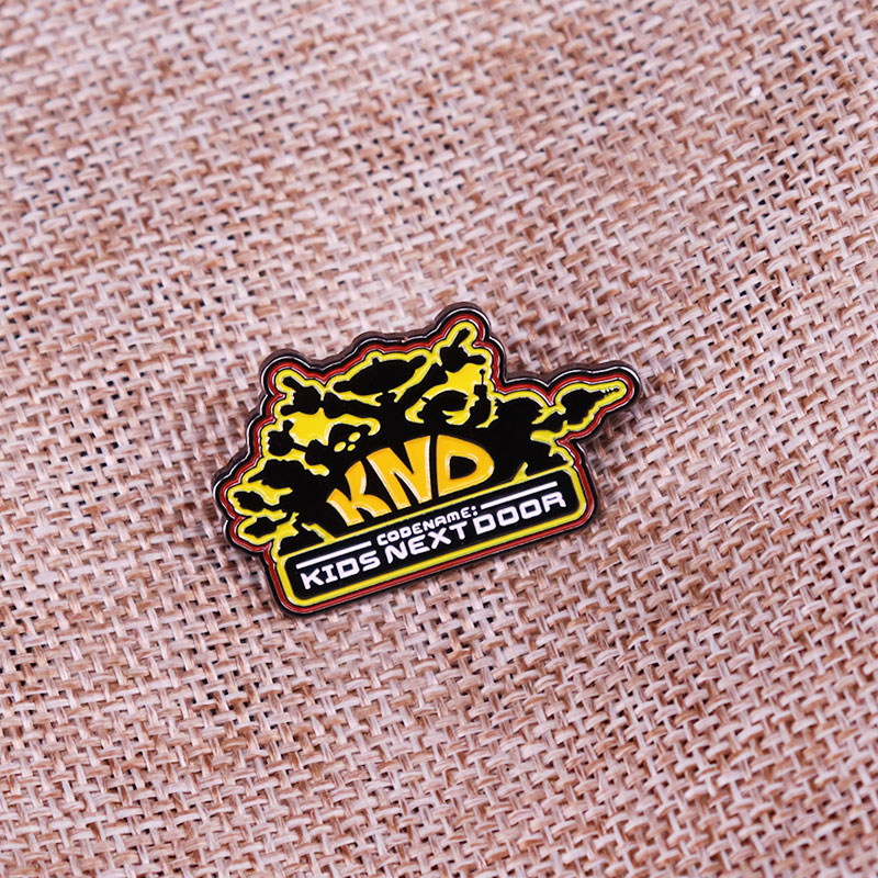 Codenname Kids X Next Door Emaille Pins Rucksack Anstecknadel Hemd Tasche Abzeichen Schmuck Geschenk für Freunde – Detail 4