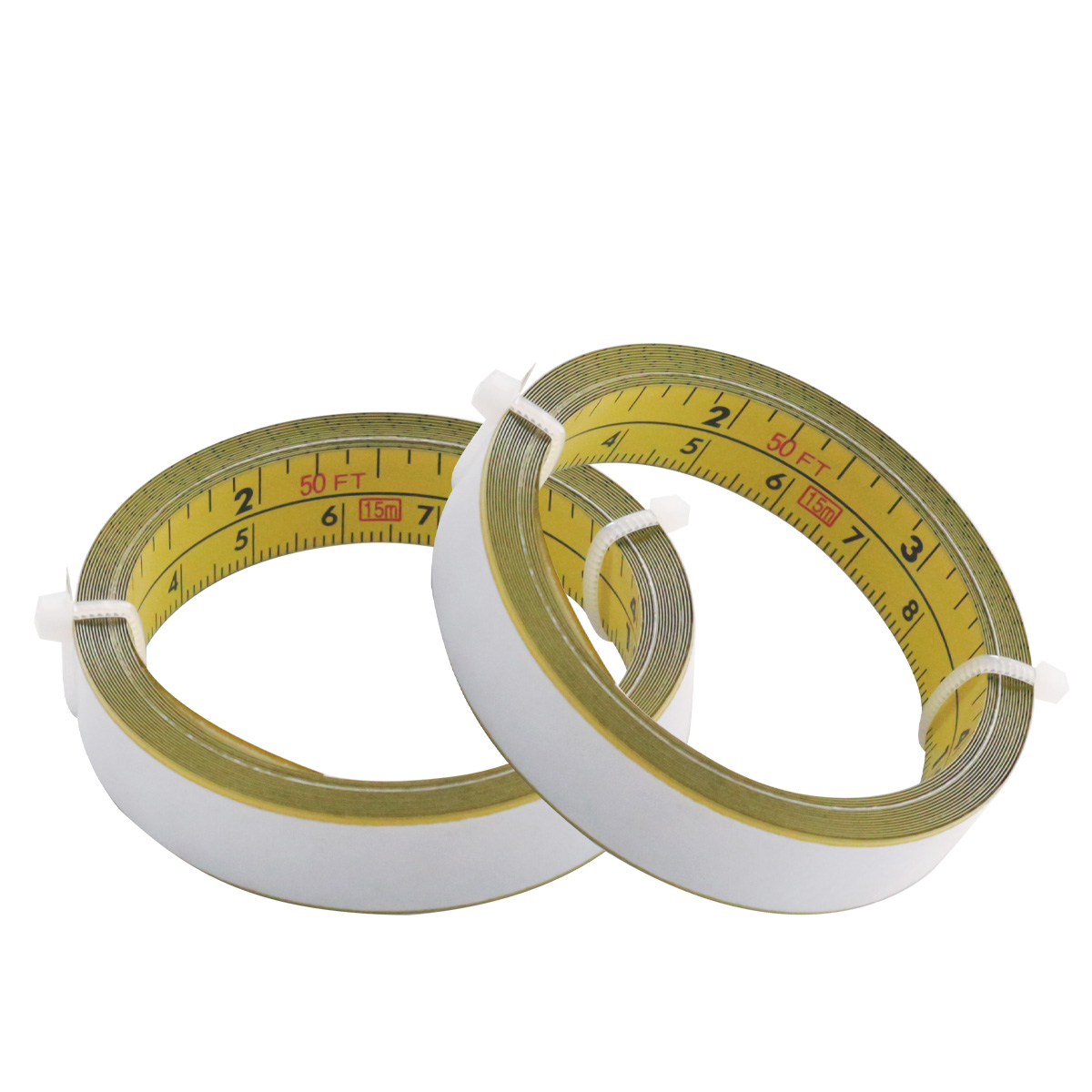 Zoll & metrisches selbst klebendes Klebeband 1-3m Maß Stahl Gehrung ssäge Skala Gehrung schienen lineal für Fräser Tisch kreissäge T-Spur Holz bearbeitung – Detail 2