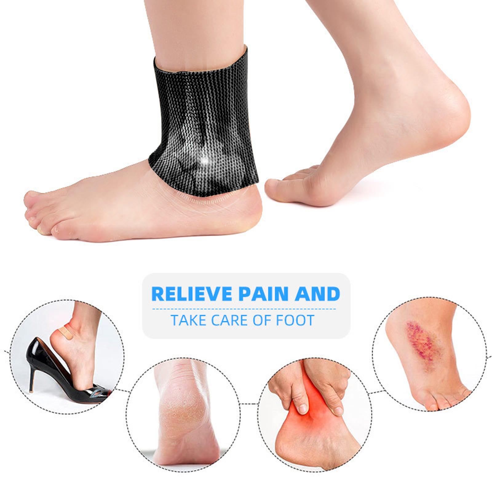 Ankle Brace Sleeve Comfortable Soft Elastic for Volleyball Football Soccer