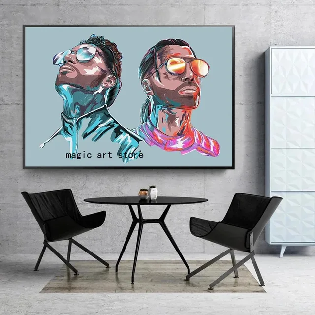 Album Poster Two Brothers by PNL NLP Poster Rap Album Poster Rapper Poster  Album Cover Music Cover Poster Custom Album Cover -  Israel