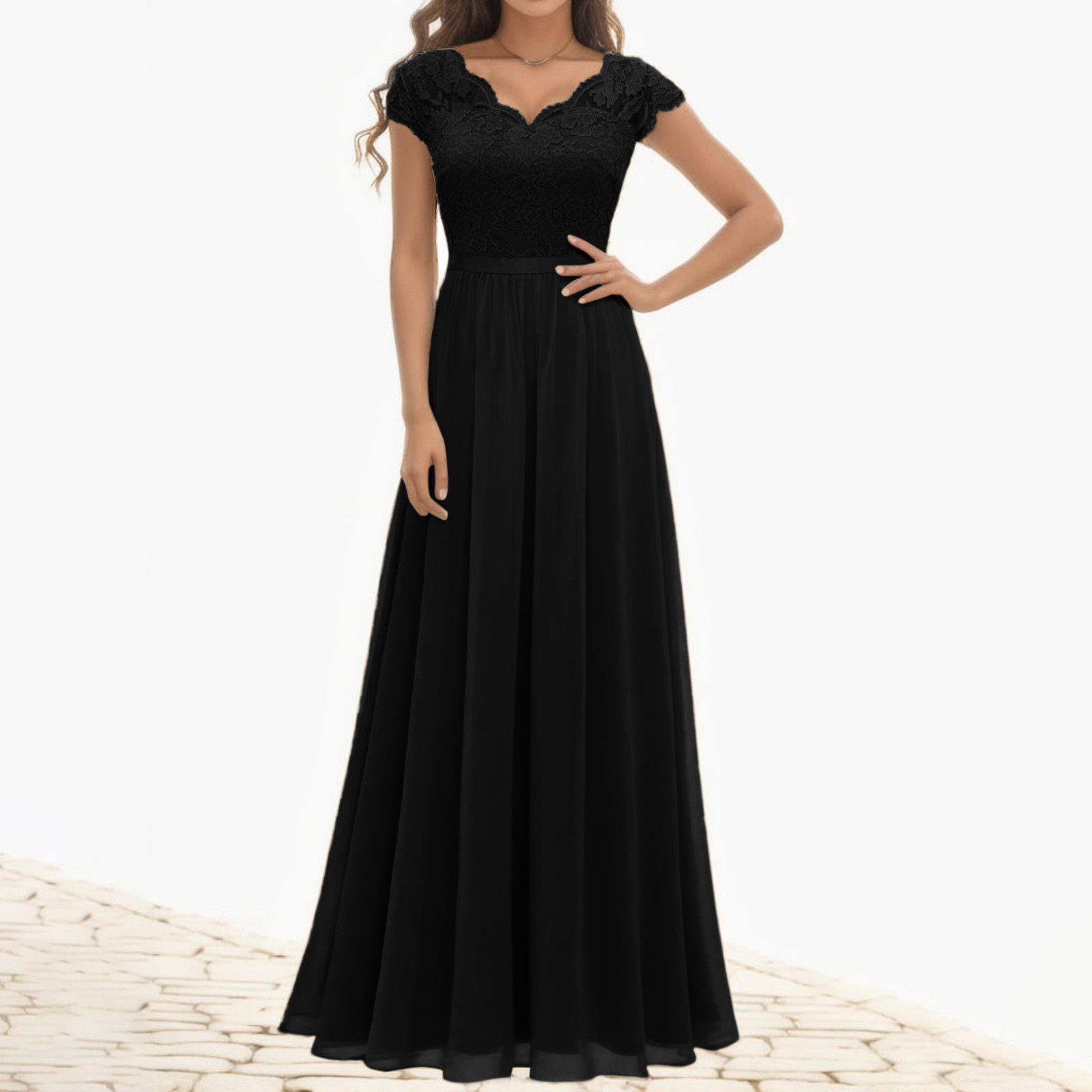 de cintura alta, vestido maxi elegante feminino,