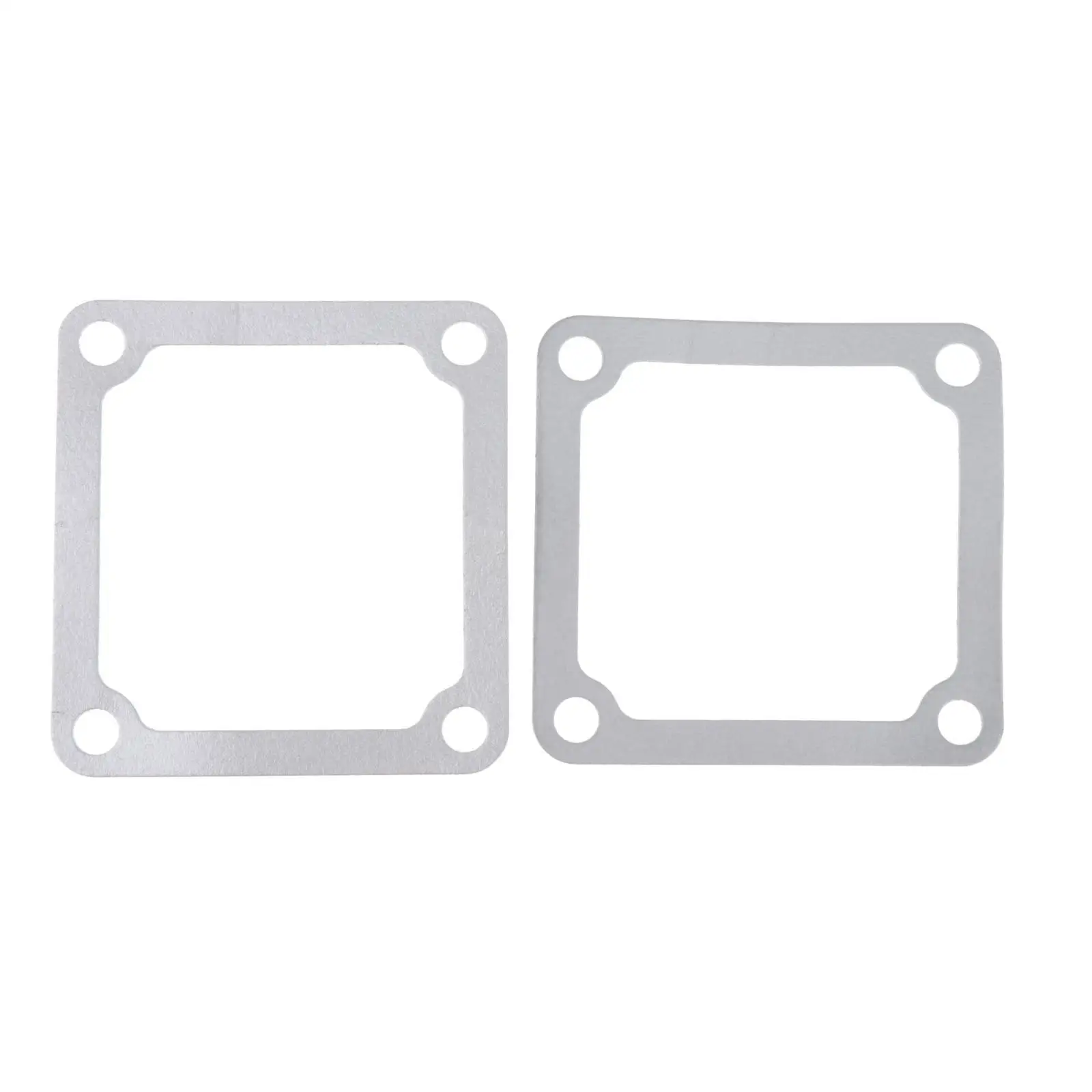 2x Intake Heater Grid Gaskets Easy to Install Auto Leakproof Direct Replaces 93x98mm Portable for Auto Parts Paper