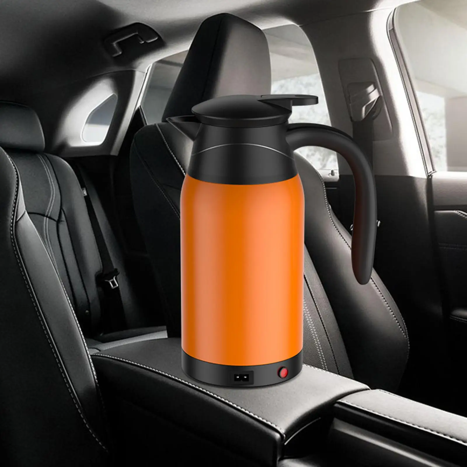 Electric Car Kettle 1000ml Heated Water Cup Fits for Camping Boat