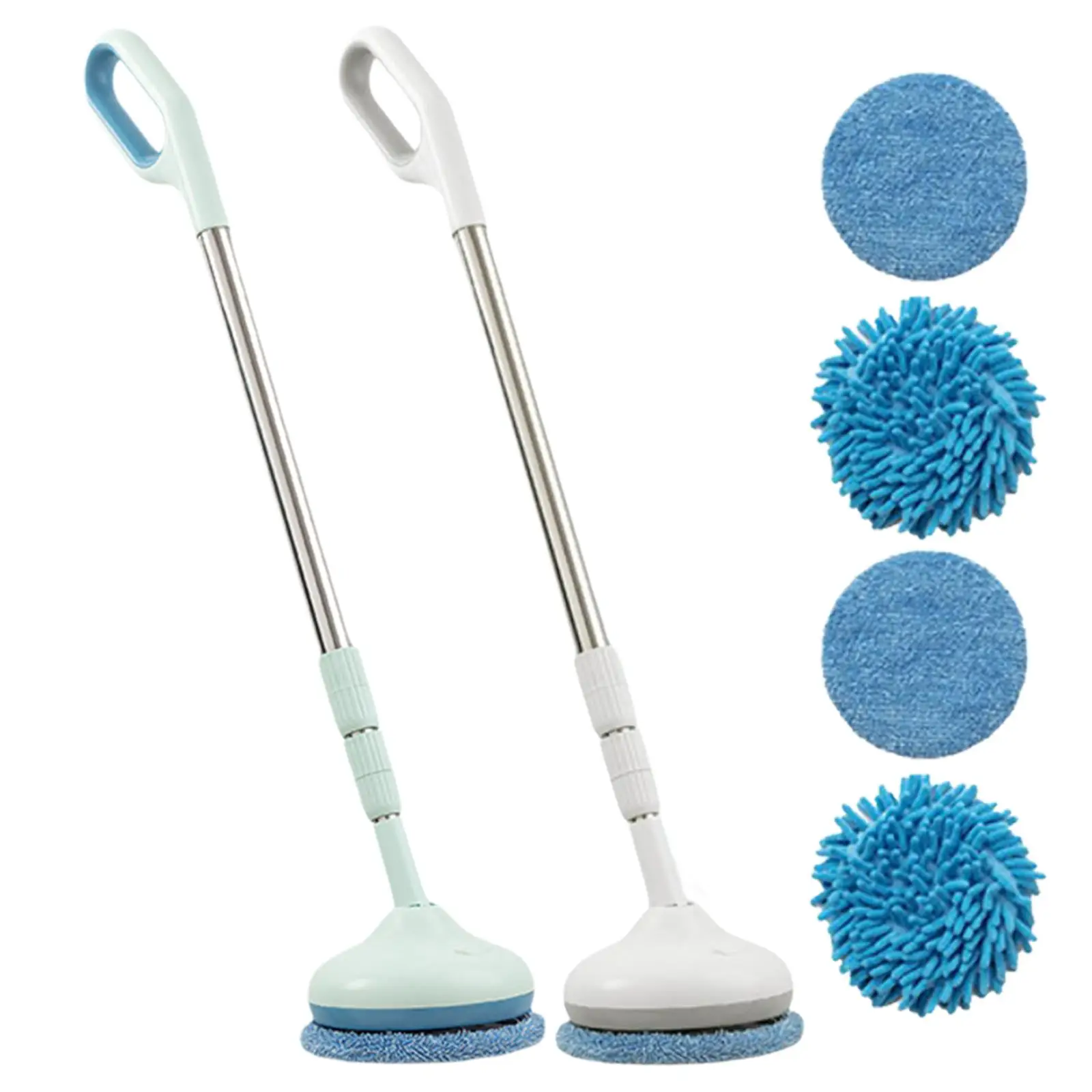 Rotatable Electric Window Cleaner Floor Cleaner Mop with Long Handle Car Washing Artifact for Marble Flooring Glass Bathroom