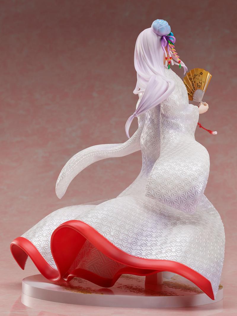 Фигурки из ПВХ F:NEX оригинальные: Re:Zero Emilia Shi Ro Mu Ku, 26 см, аниме,  модели игрушек, фигурки, коллекционная кукла, подарок | AliExpress