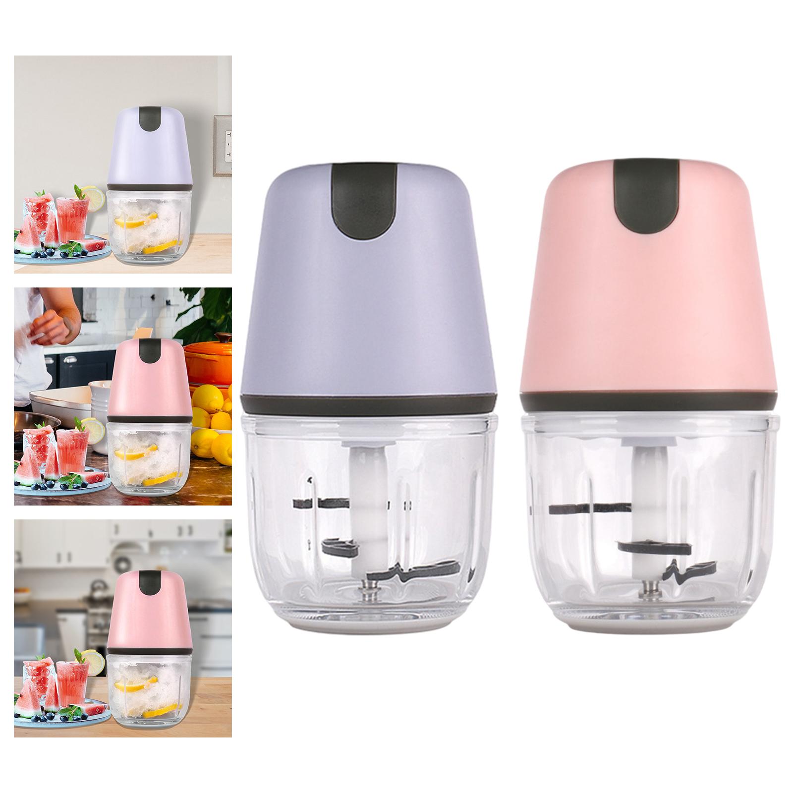 Mini Electric Ice Crusher, Snow Cone Maker, 300ml Shaved Ice Maker, Ice Crusher Machine