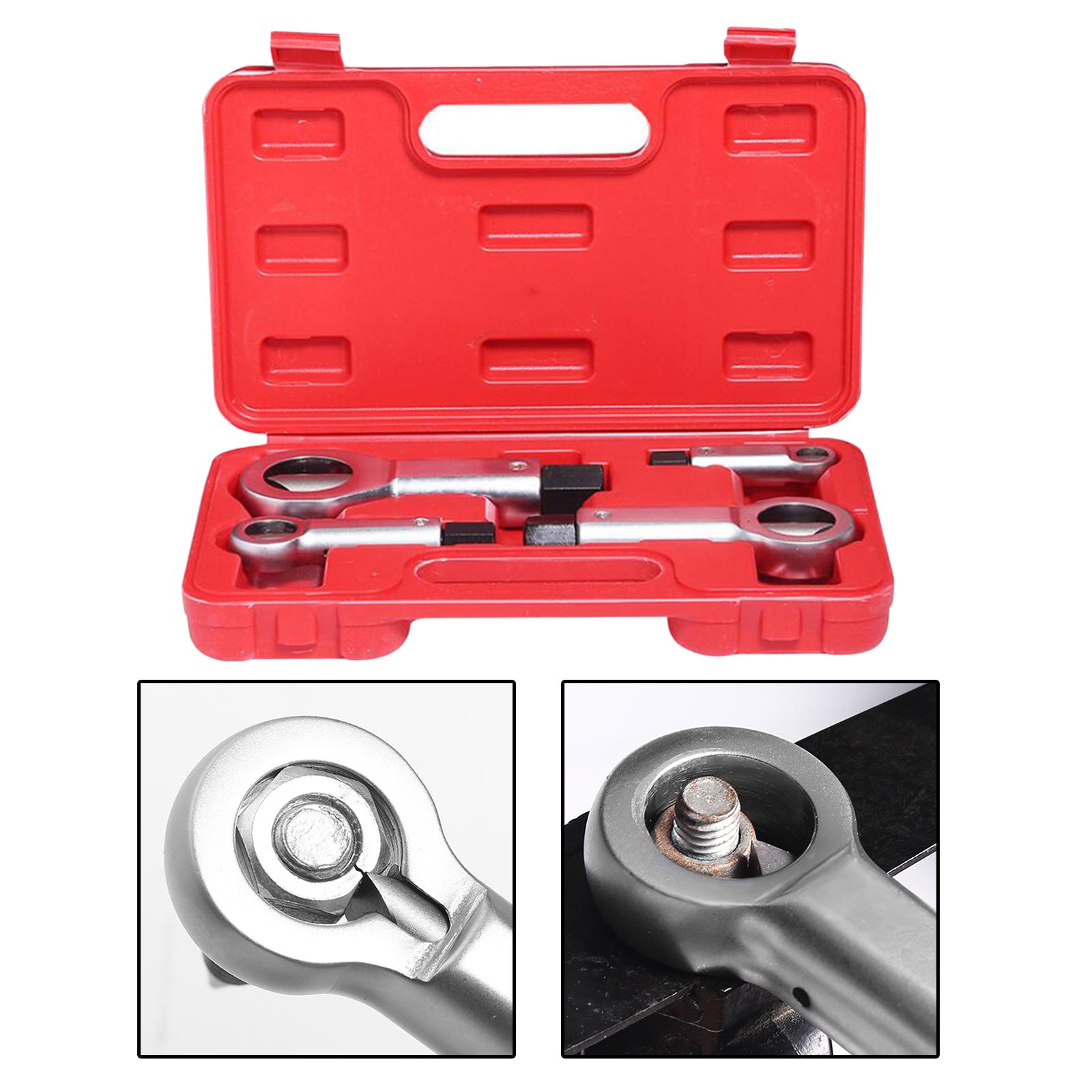 Portable Carbon Steel Nuts Splitter Broken Damaged Corroded Nut Breaker Manual Remover Extractor Tool