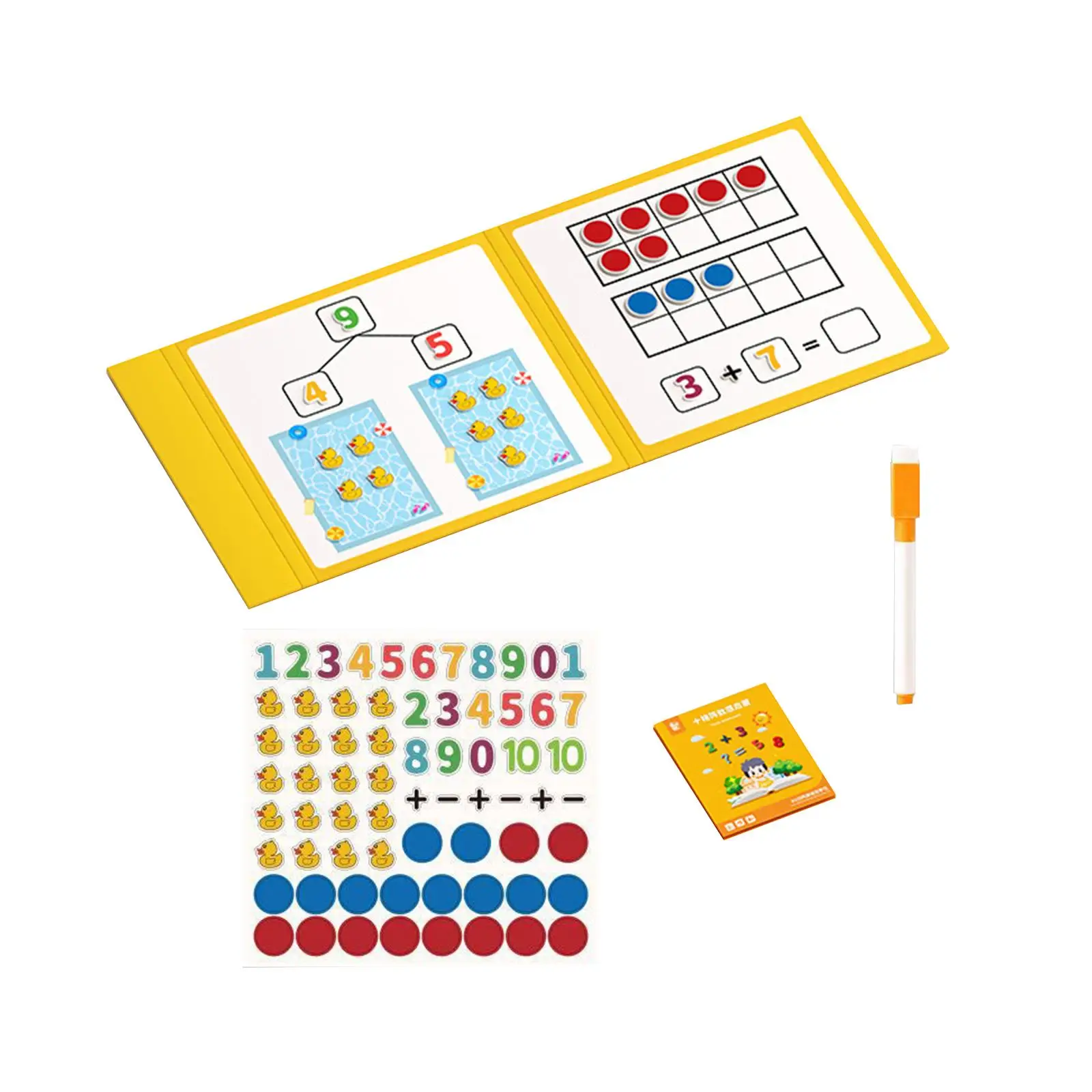 Number Learning Counting Cognitive sensory Math Addition Subtraction Toy for Game Activities Learning Numbers Travel