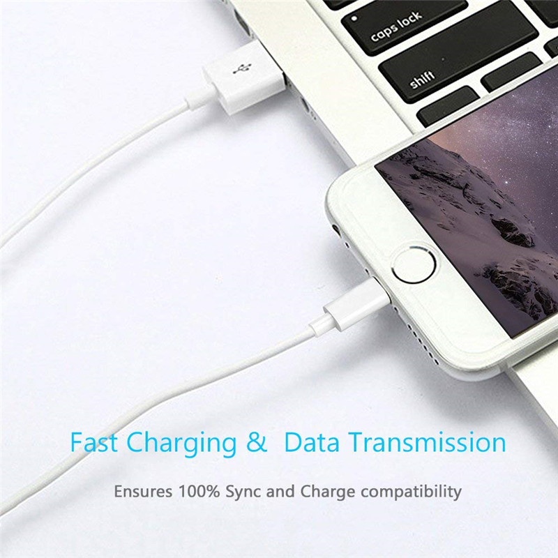 2M 3 Meters Phone Cable Usb Charger Adapter for Apple IPhone 11 12 13 Pro Mini X XS Max XR 7 8Plus Car Travel Charger Sync Lader