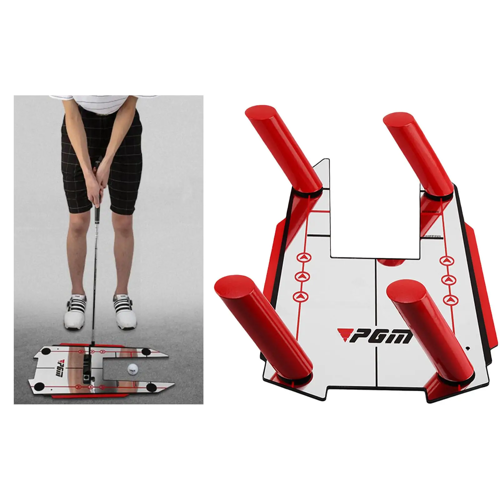 20x Golf Putting  Alignment Mirror Training Aid Golf Accessories