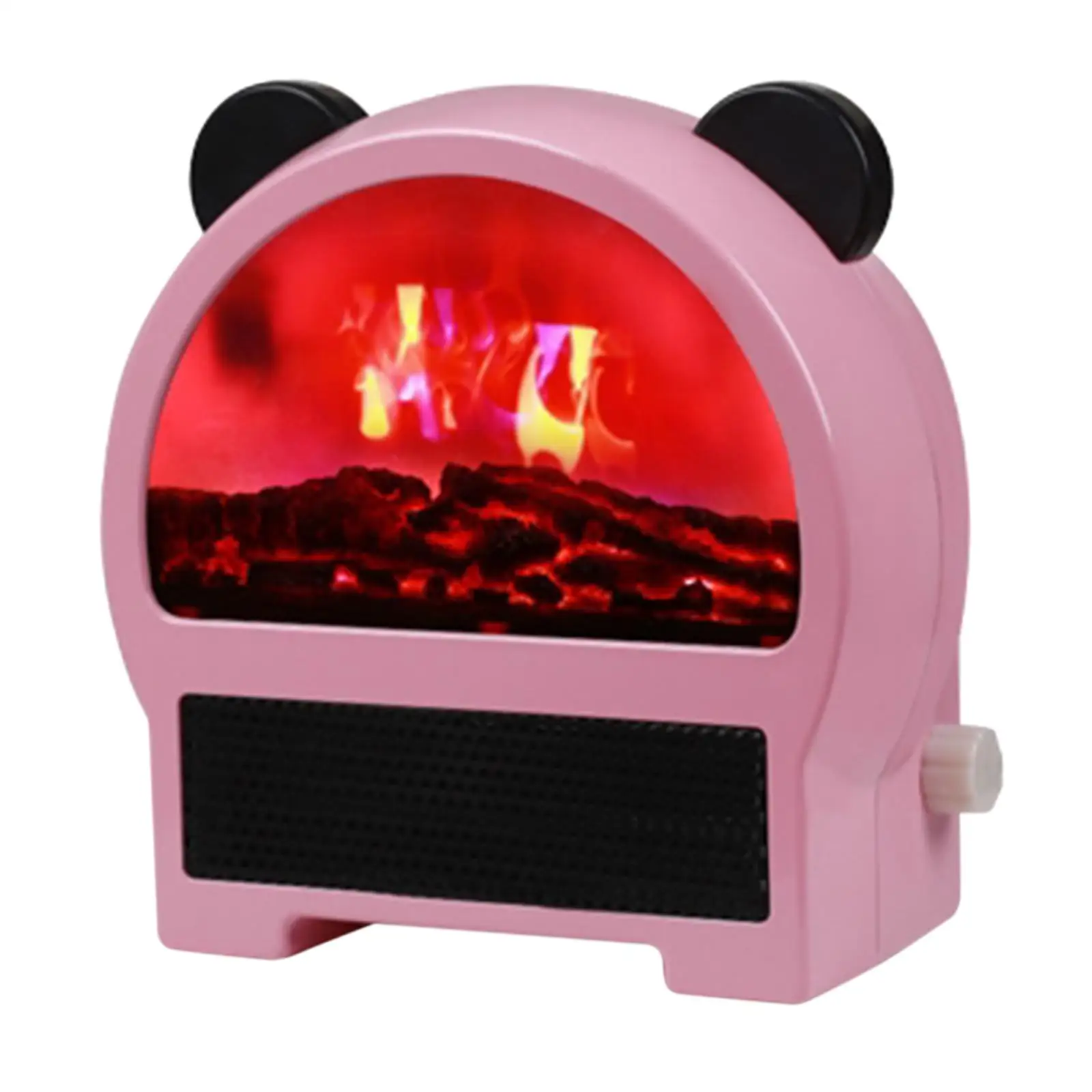 Portable Fan Heaters PTC Ceramic Heating Cute Gifts Electric Air Warmer for Dormitory Bedroom Traveling Desktop Kitchen