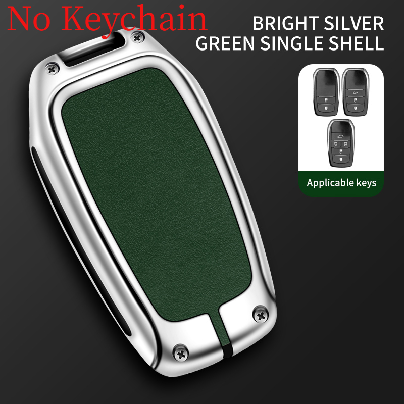 Custodia per chiave auto in pelle metallica Shell per Toyota Hilux Fortuner Land Cruiser 200 Camry Sienna RAV4 Previa Highlander Protector 21 Custodia per chiave auto in pelle metallica Shell per Toyota Hilux Fortuner Land Cruiser 200 Camry Sienna RAV4 Previa Highlander Protector - Sd643b1091cab4e85959aefb14f687a4fI