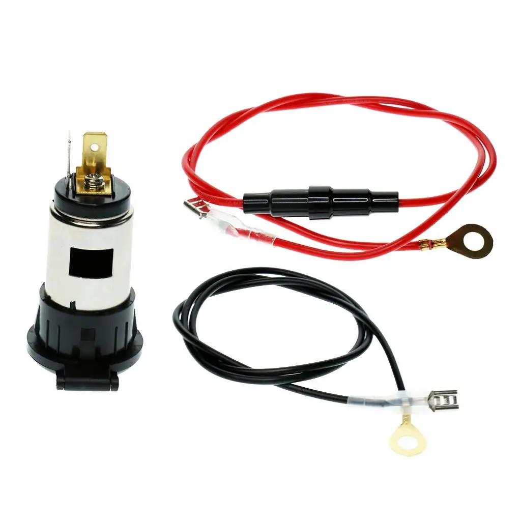 Universal DC12V Car Marine Motorcycle Cigarette Lighter Socket Charger For