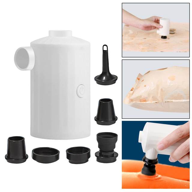 Portable Electric Air Mattress Pump for Rechargeable Outdoor