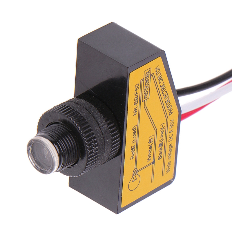 Description Picture 2 of itemAutomatic Light Control Sensor DC12V 24V 36V 48V Dusk To Dawn Photocell Switch