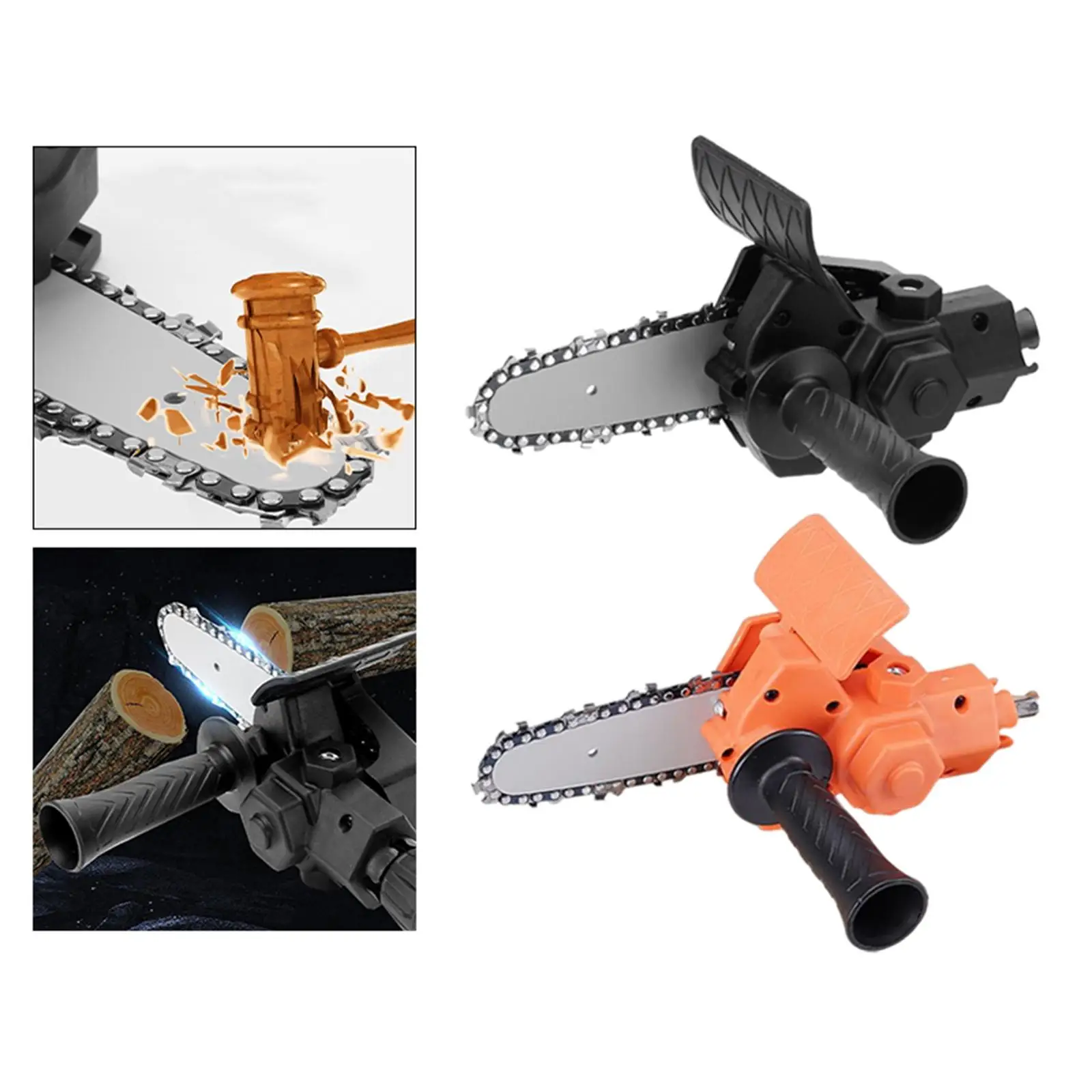 Portable Mini Electric Chainsaw Saw Wood Cutter One Hand Power Tool for Logging Trimming Branch Pruning Shears Garden