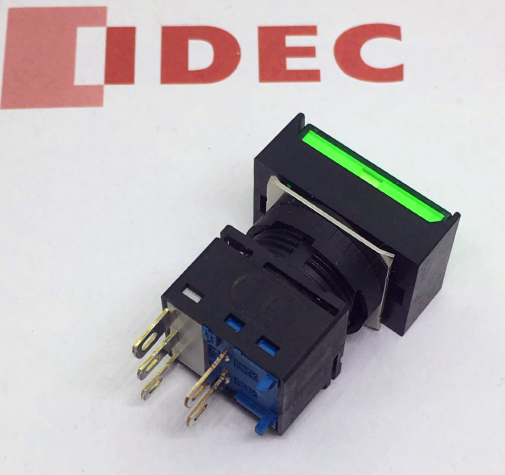 Idec hequan-自動リセット付きLEDlb3lスイッチ,5ピン,長方形,24v,LB-T10 m1t14g