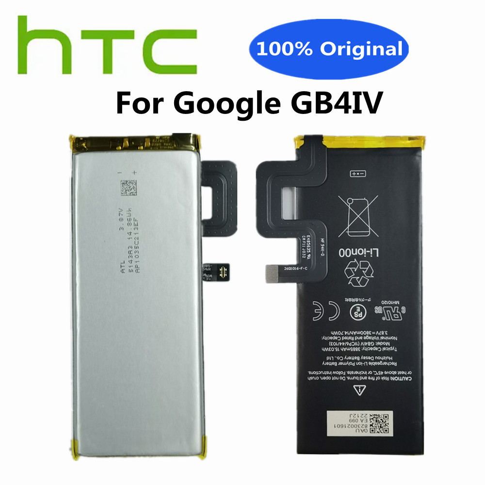 Новый оригинальный сменный аккумулятор для телефона 3885 мАч GB4IV для HTC  Google GB4IV, аккумуляторные батареи для сотового телефона, батарея |  AliExpress