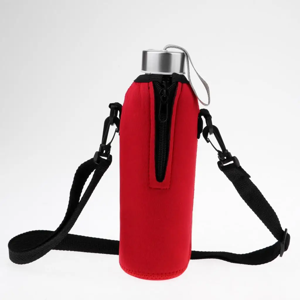 750ml Neoprene Insulated Bottle Cooler Thermo Sleeve Bags Carrying Case Camping Hiking Sports Water Bottle Bag