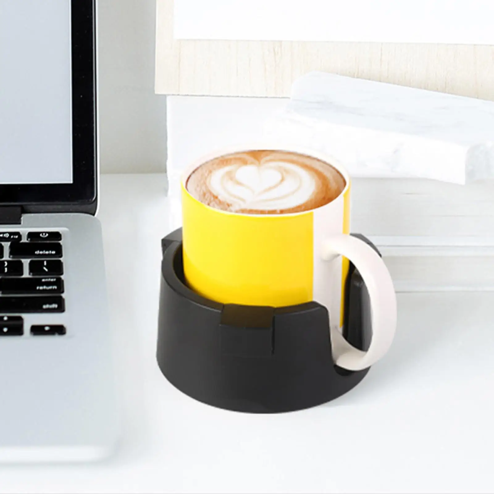 Spill Proof Cup Holder Beverage Holder Drink Coaster for Desktop Home Office