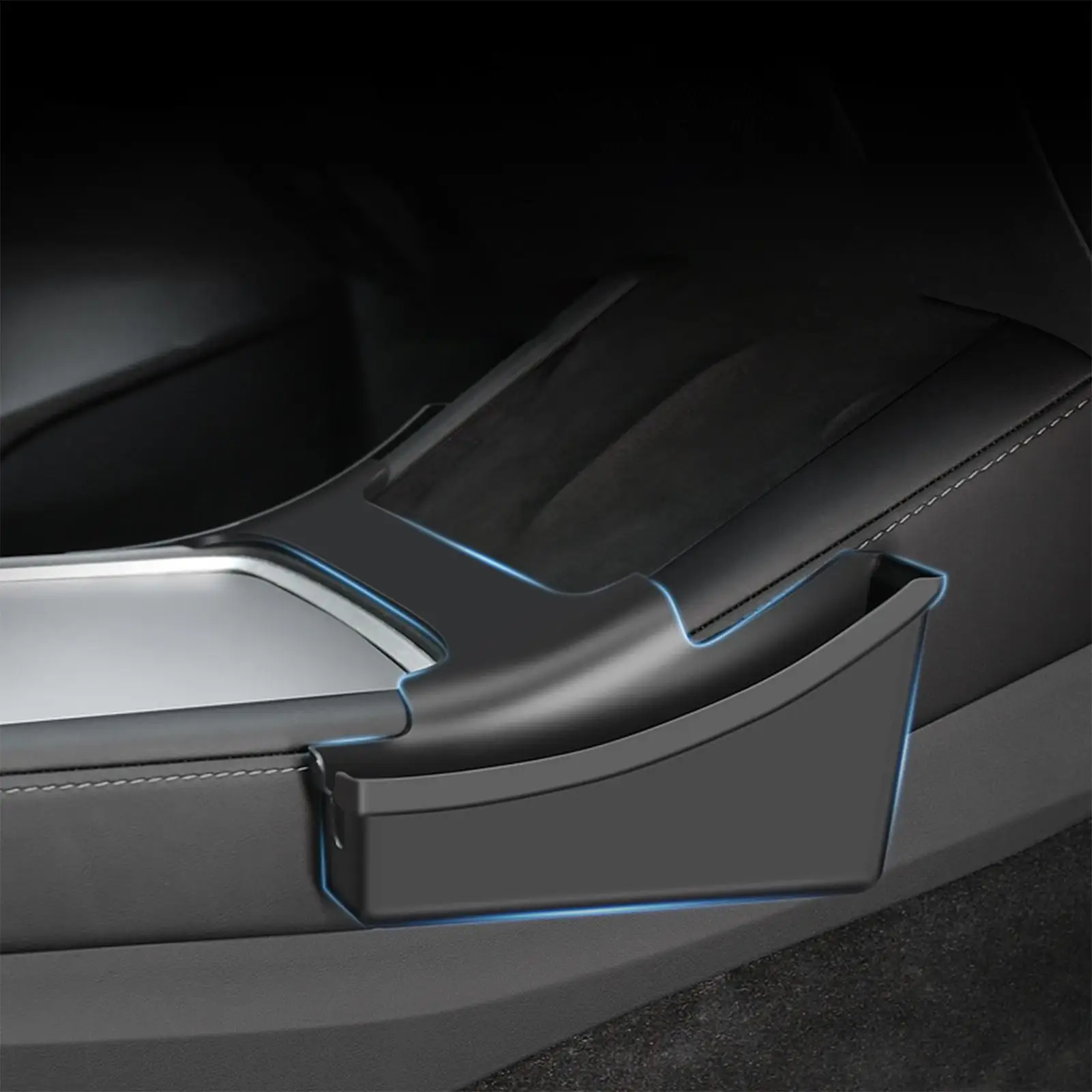 Multipurpose Center Console Storage Box Vehicle for Tesla Model 3/Y