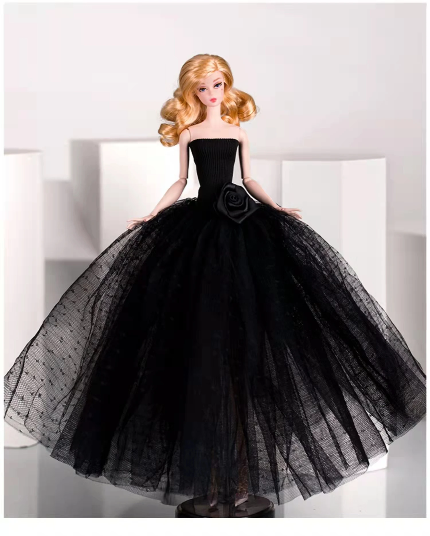 Black Fashion Princess Dress Wedding Clothes/Gown For 11.5in.Doll S289 