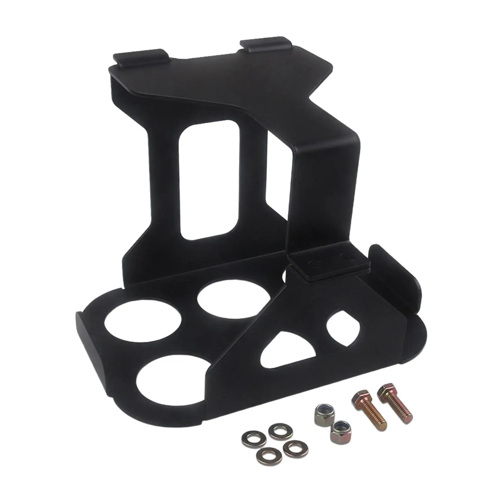 Battery Box Tray Assembly Easy to Install Replaces Professional ATV UTV Truck Battery Mount Holder for Battery Red 34 78