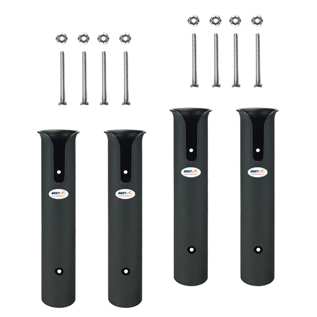 2 PAIRS of ROD HOLDER for BOAT  PP (Mounting Screws)