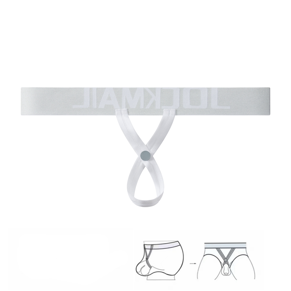 Jockstrap JOCKMAIL Masculino - Suporte Atlético Preto