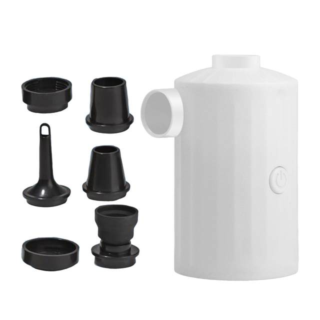 Portable Electric Air Mattress Pump for Rechargeable Outdoor