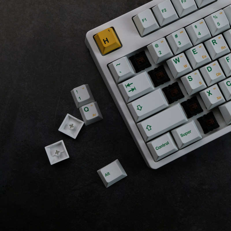 Heisenberg Keycaps Chemistry Theme PBT Sublimation Mechanical Keyboard