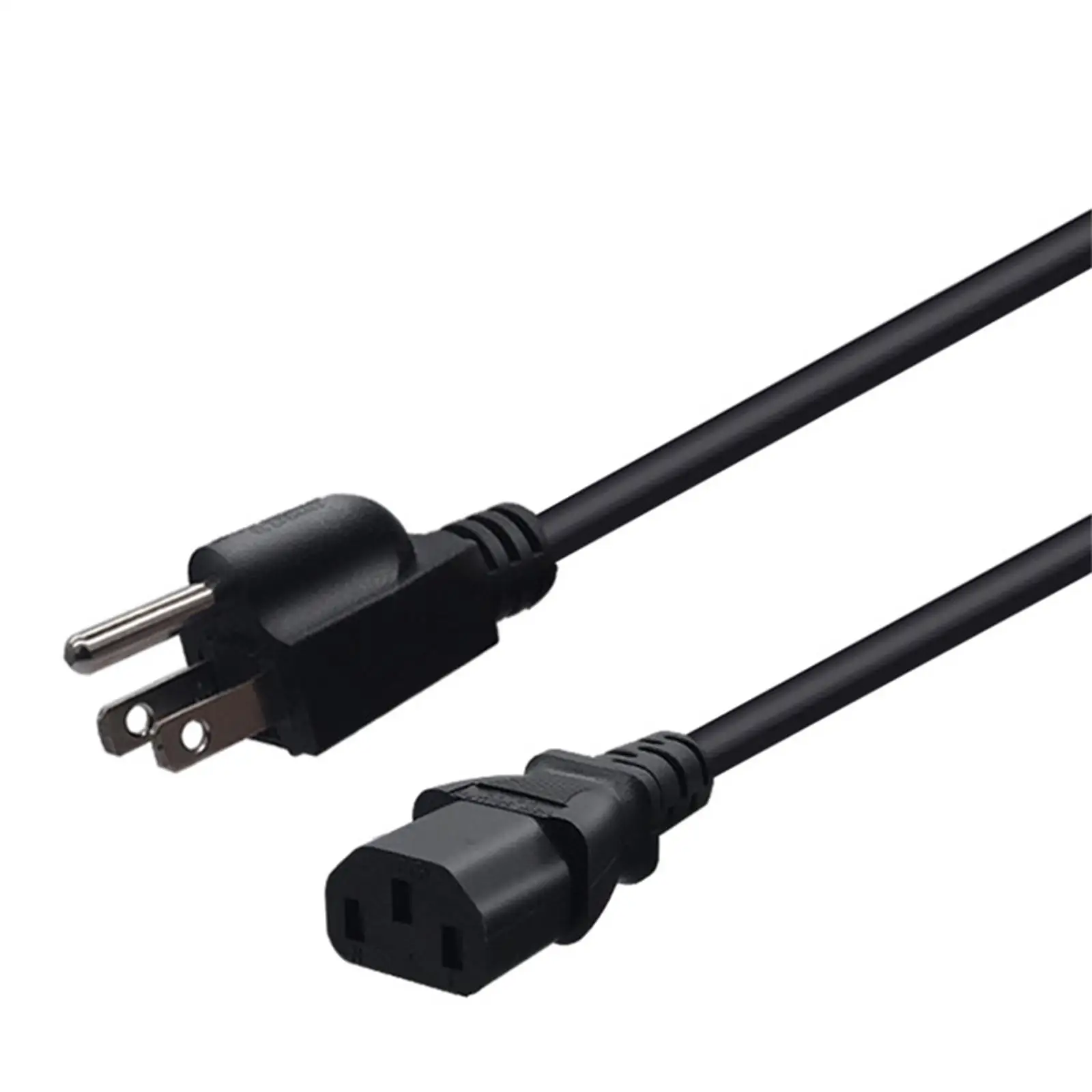 5-15P to IEC320 C13 Power Cord 3Pin Connection Cable Universal for Monitor