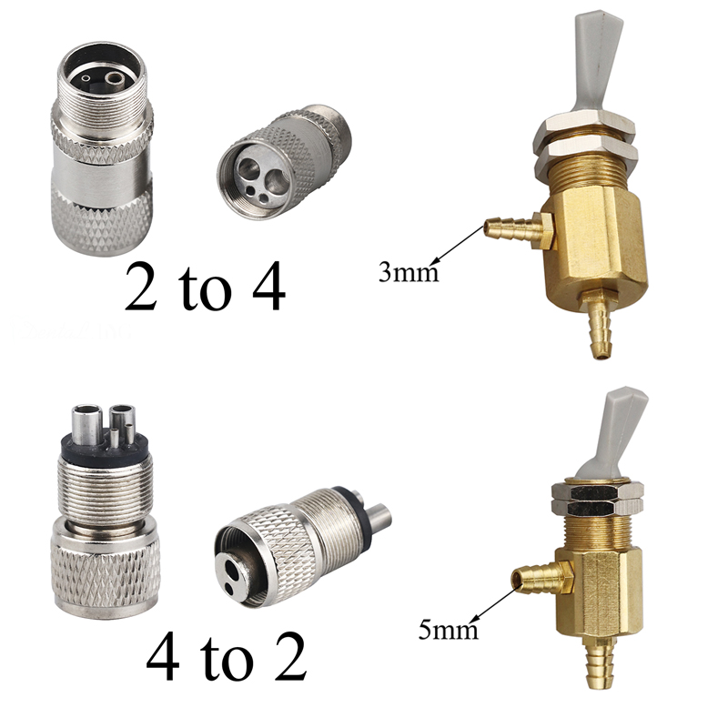 Best of 1Pc Dental Chair Accessories Spare Part Connector Valves Dental Handpiece Conversion Head Dental Light Switch Foot Switch Reviews & Tips - Image 5