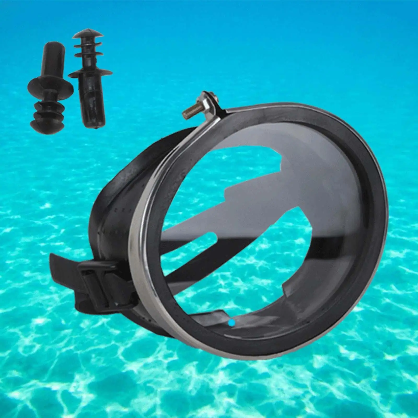 Scuba Mask, Anti Fog Snorkeling Scuba Dive Glasses, Great Seal Free Diving Tempered Glass Masks Goggles Eyewear
