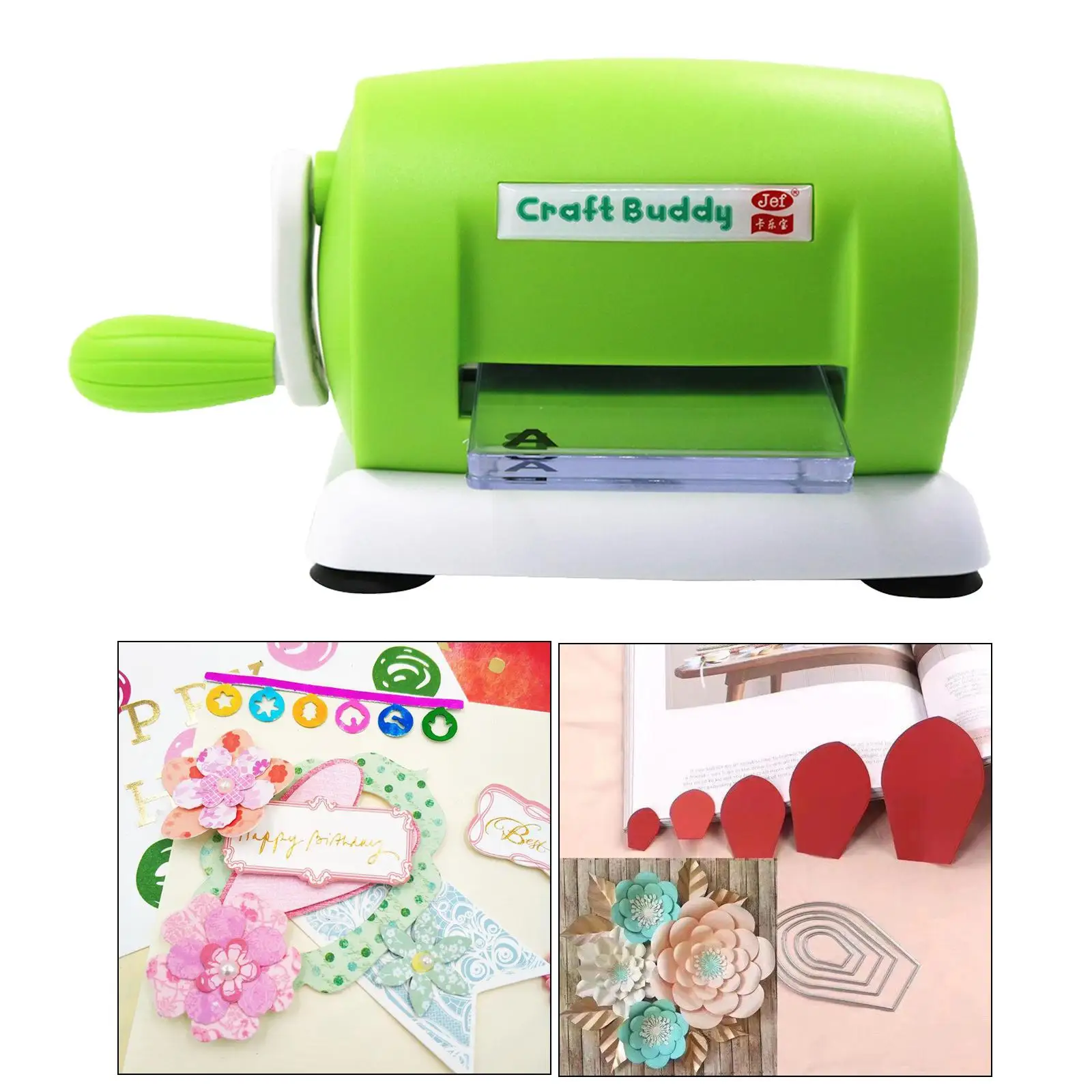 Die Cutting Embossing Machine Scrapbooking Tool for Cutting Paper Fabric Other Materials Kids Creative Scrapbooking Card Making