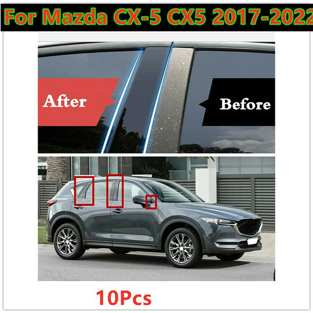 für Mazda CX-5 Zubehör Teile Edelstahl Car Schutz Einstiegsleisten  Aufkleber 19