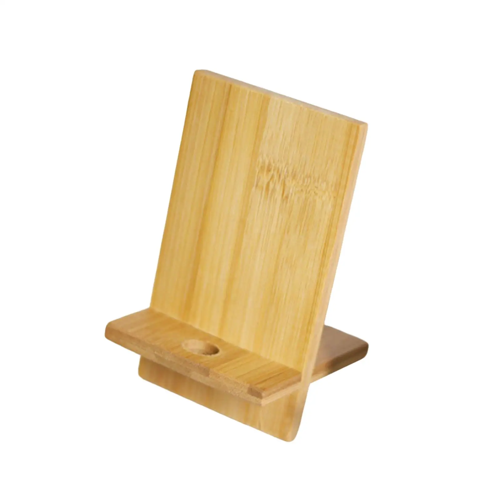 Detachable bamboo Phone Holder Tablet Stand Desk Dock Cradle for Bedroom Travel Fine Craftsmanship Accessory Durable