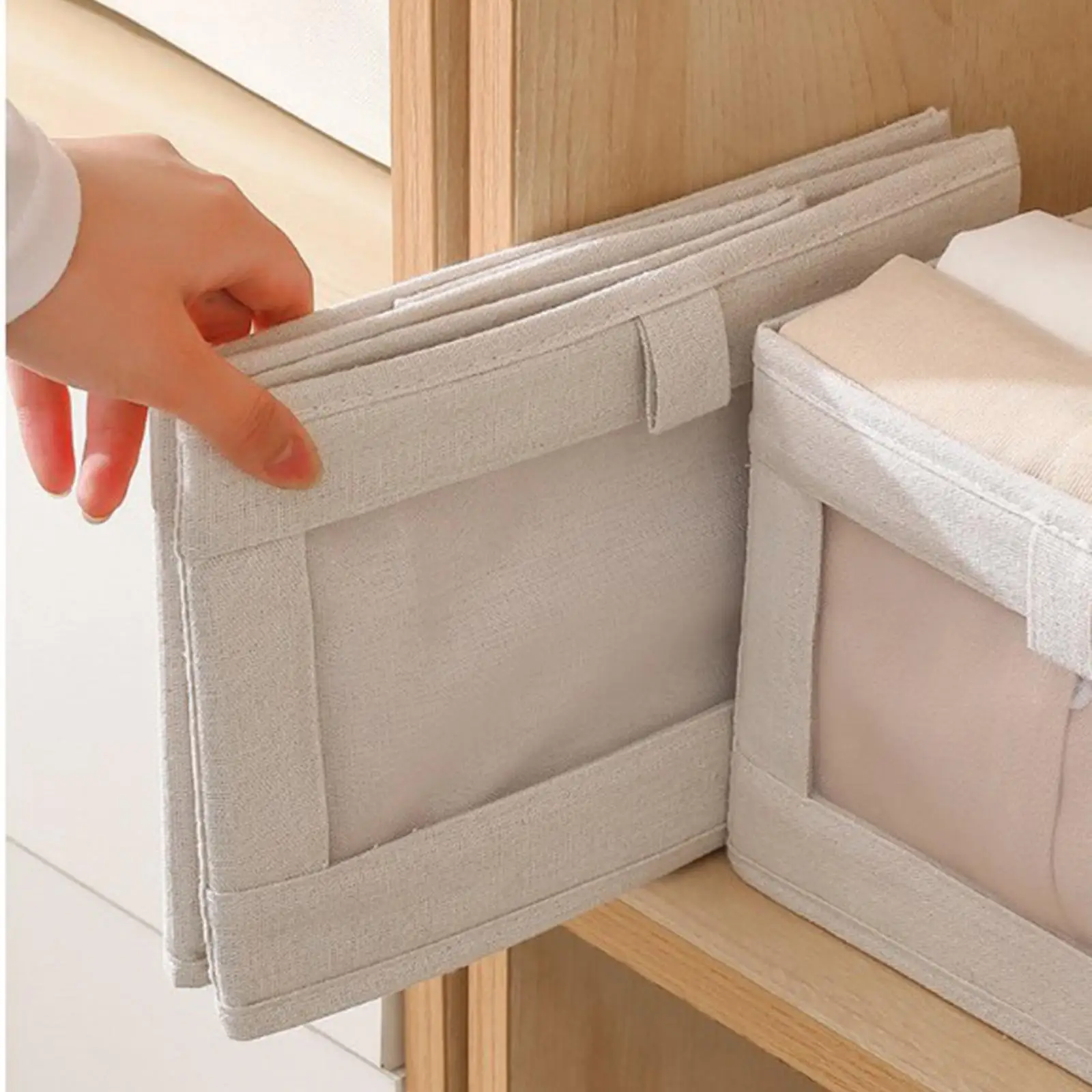Clothes Organizer Storage Box Storage Basket for Blanket Clothing Clothes