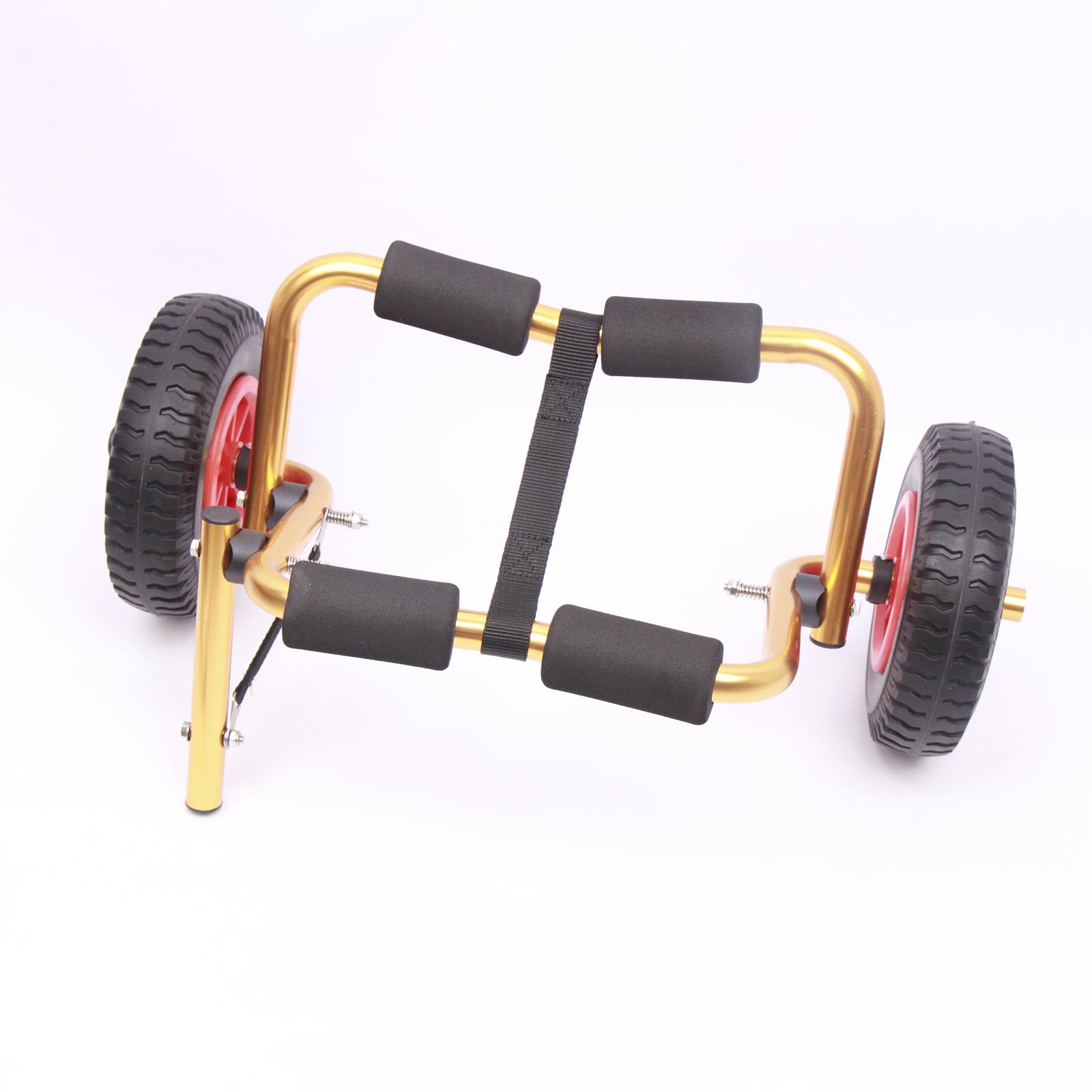 Universal Kayak Cart  Airless Tires Foldable Inflation Free Transport Cart