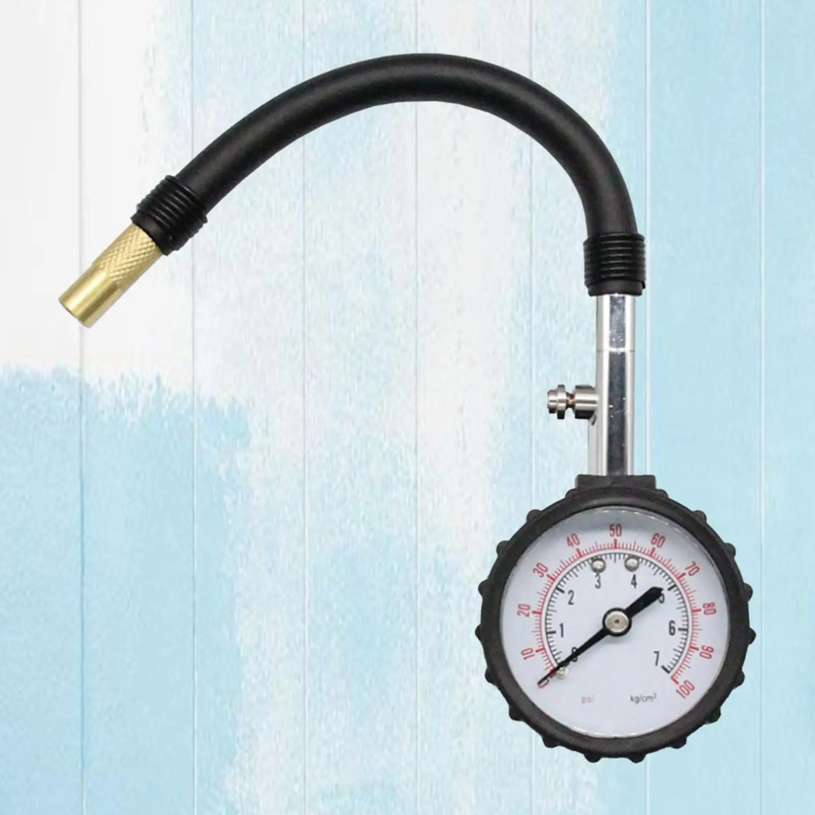 0-100PSI Car Motorcycle Mechanical Tire Tyre Pressure Dial Meter 55mm Providing Internal Parts