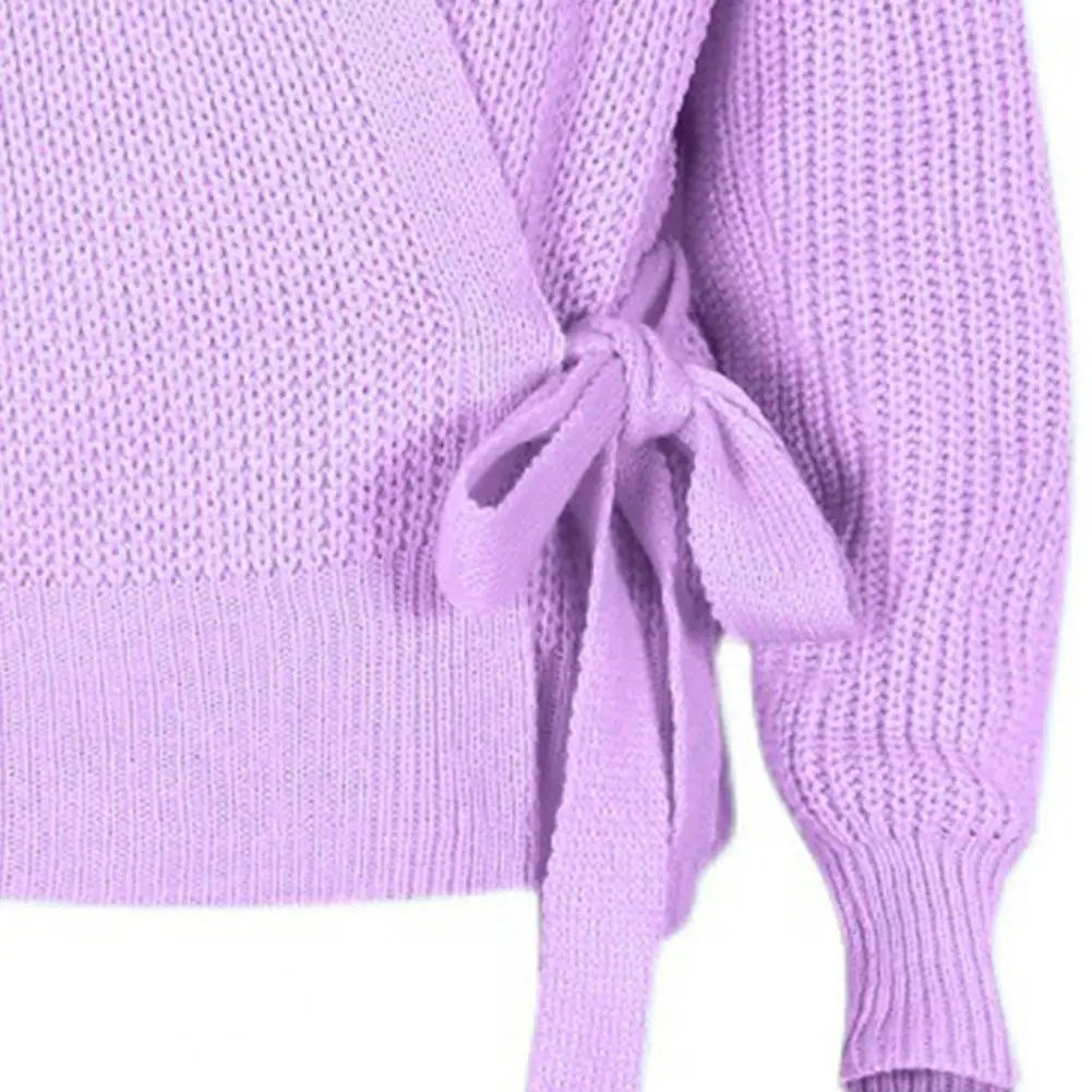 mulheres, blusa com decote em v, suéter