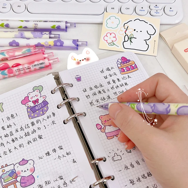 Cancelleria giapponese penne carine penne fisse torna a scuola cancelleria  coreana cose carine penne Kawaii Cute Pen - AliExpress