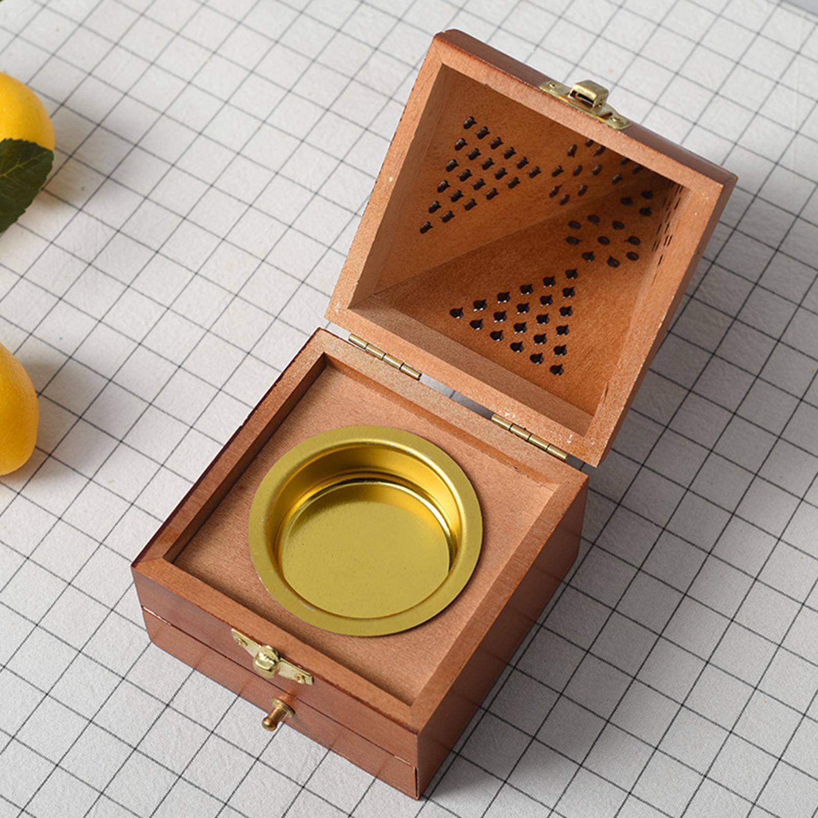 Incense Cone Holders Storage Box Home Decor Decorative for Home Fragrance