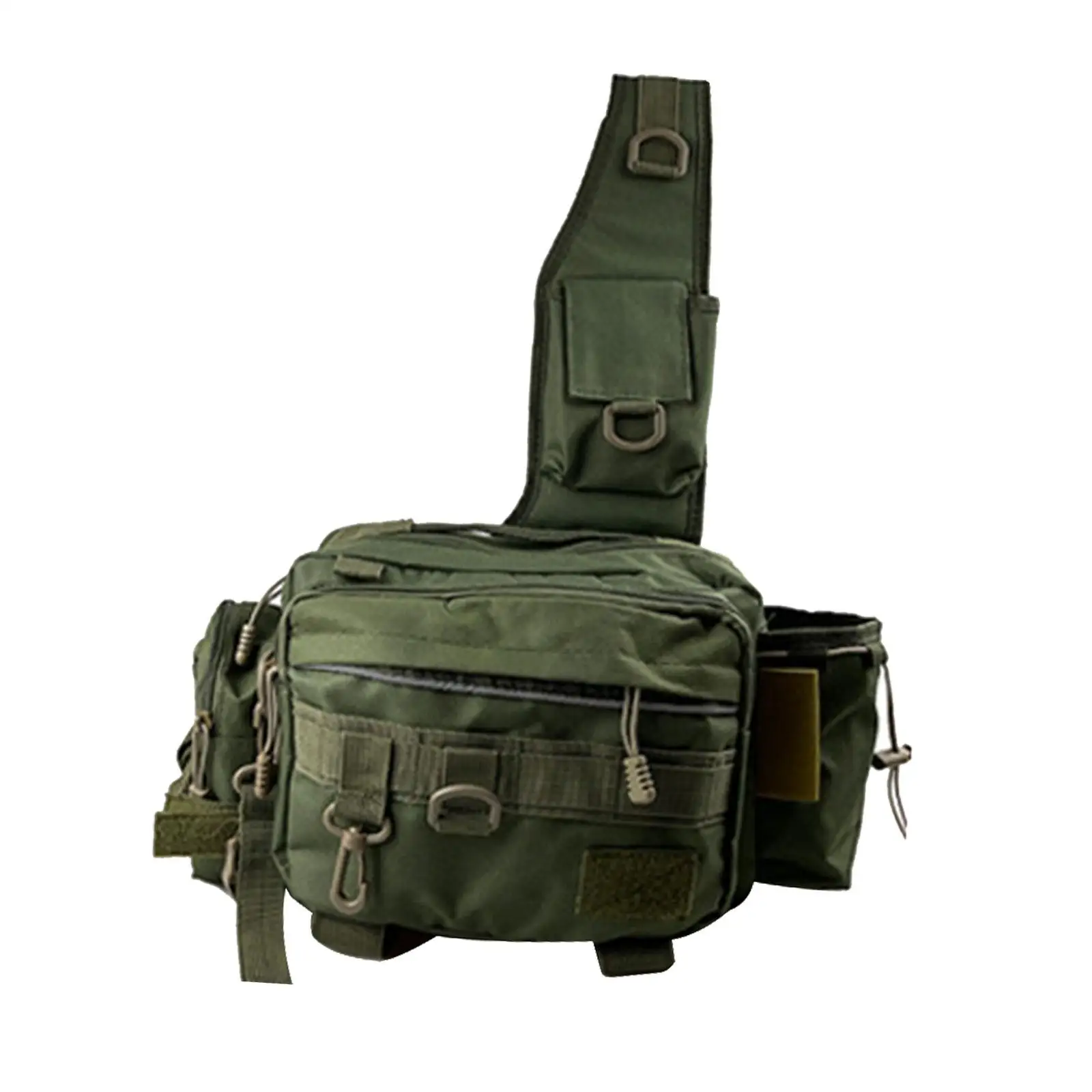 Fishing Tackle Storage Bag Rod Holder Chest Pack for Hunting Trekking Hiking
