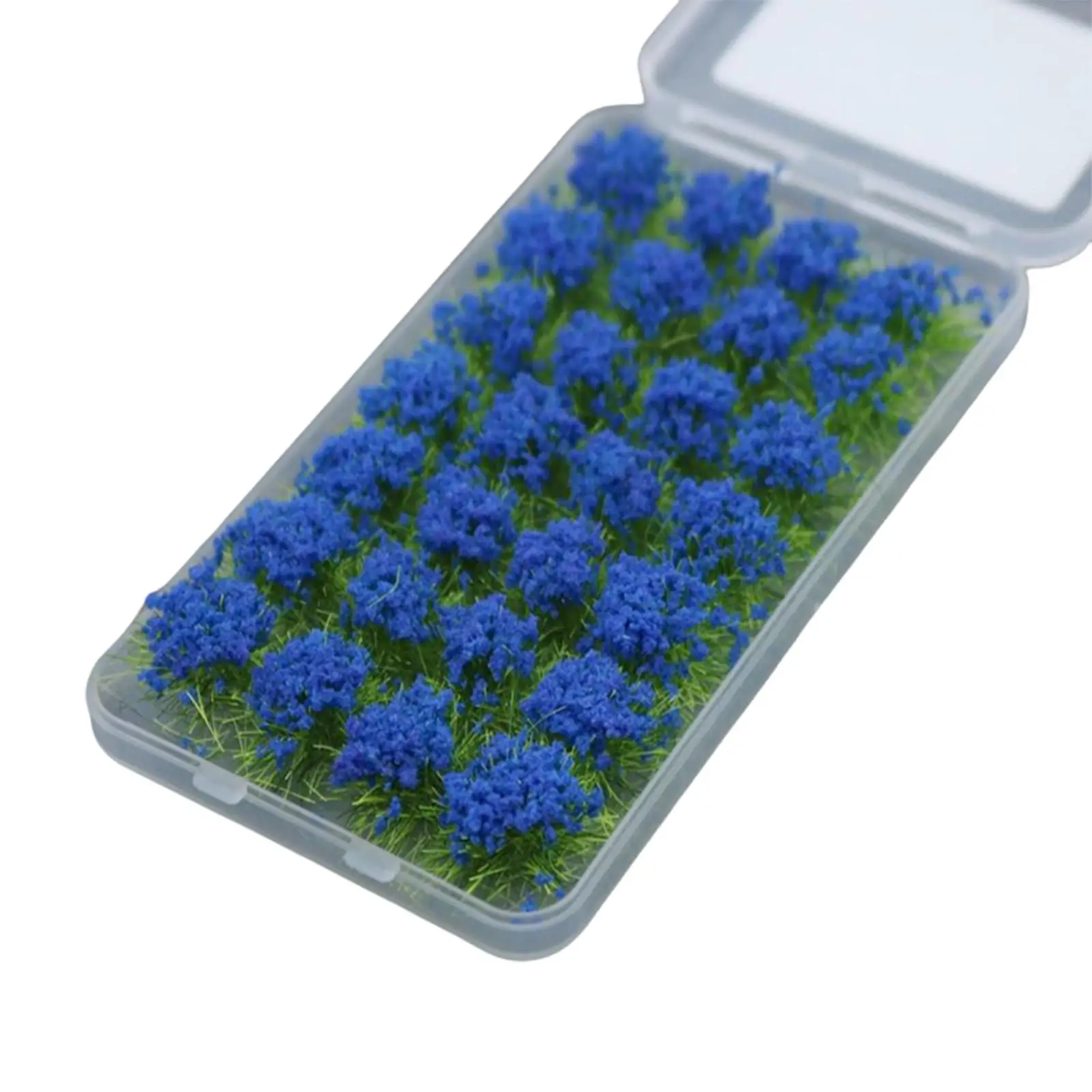 Miniature Flower Cluster Static Grass Tufts for Wargames Architecture Model