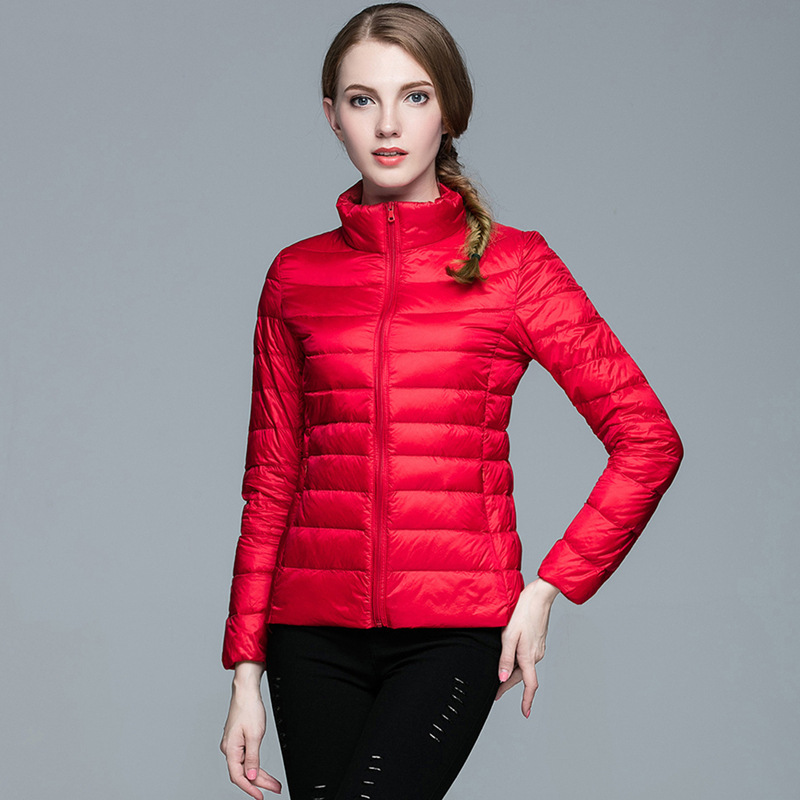 Title 6, Neue frauen Winter Mantel Licht Unten Jacke Wei...