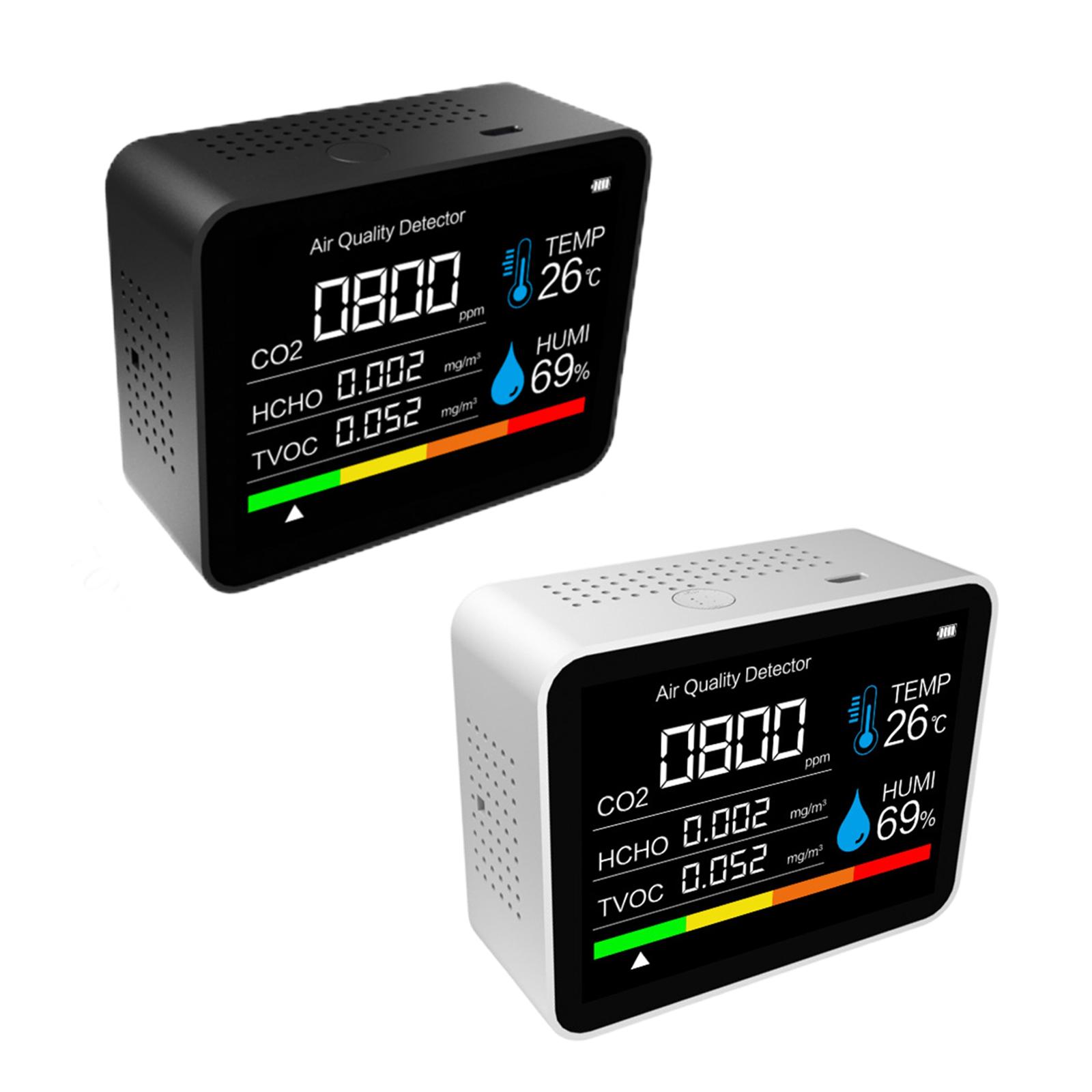   Dioxide Monitor Multi-Function Air Quality Monitor for Living Room