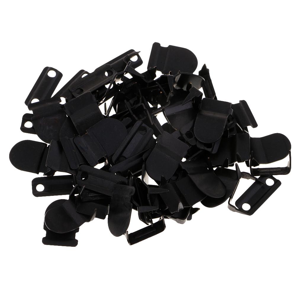 20 Sets Copper Pant Hooks Trousers Skirt Hook & Eye Closure Tailor Clip Fastener Buckle Shorts Waistband Extender