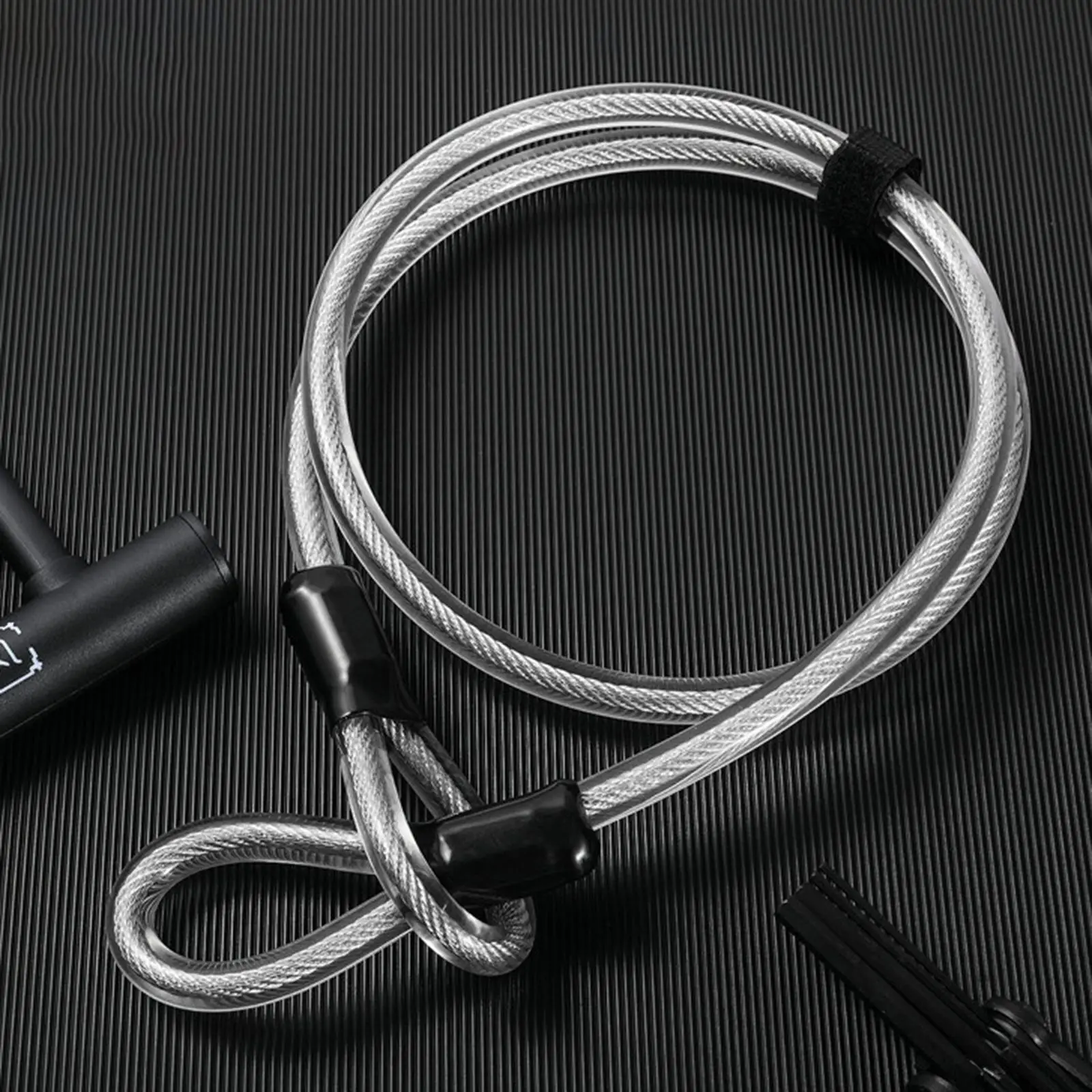 Bike Steel Cable Braided Heavy Duty 1.2 with Loop end Locking  Cable